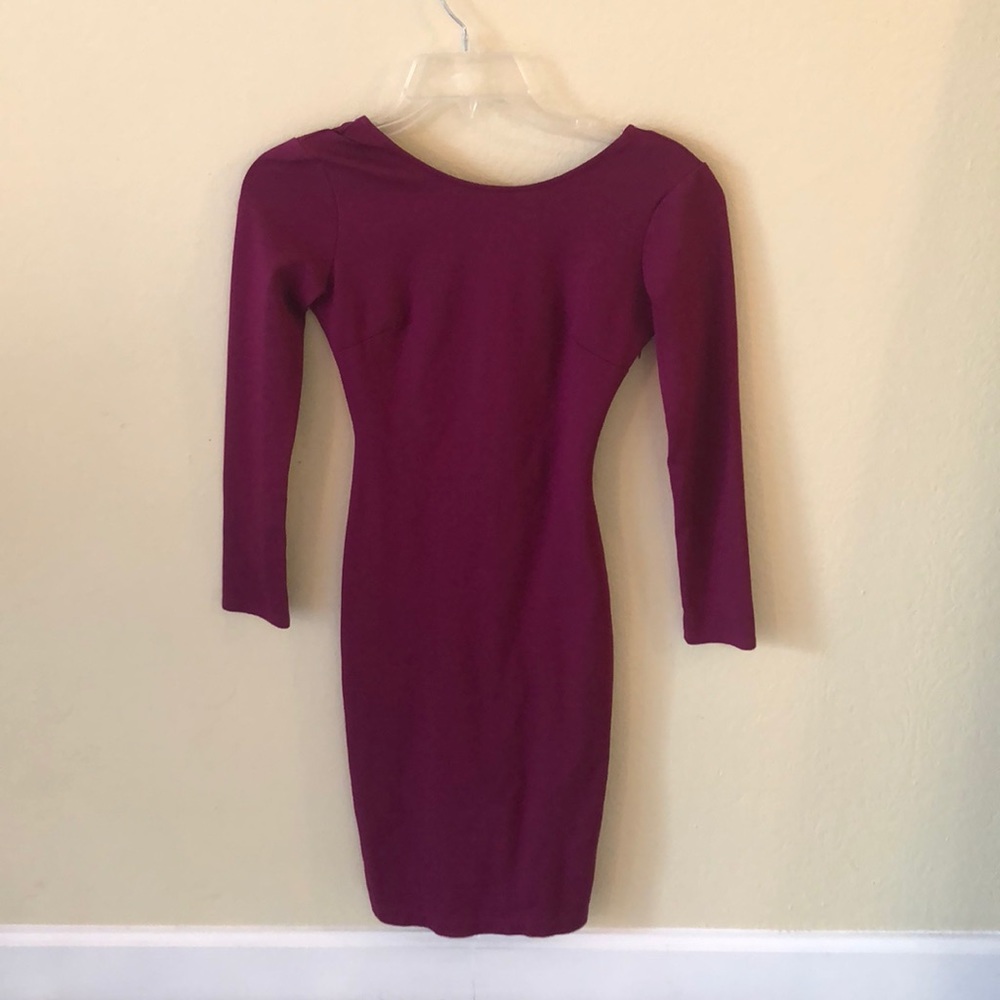 Lulus open back dress
